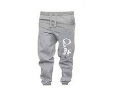 Load image into Gallery viewer, Black Grey color Queen design Jogger Pants for Woman