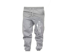 Load image into Gallery viewer, Black Grey color His Queen design Jogger Pants for Woman