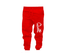 Load image into Gallery viewer, Black Red color Queen design Jogger Pants for Woman