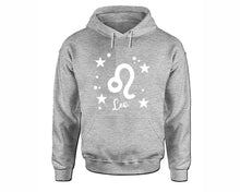 Load image into Gallery viewer, Leo Zodiac Sign hoodies. Sports Grey Hoodie, hoodies for men, unisex hoodies