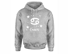 Load image into Gallery viewer, Cancer Zodiac Sign hoodies. Sports Grey Hoodie, hoodies for men, unisex hoodies