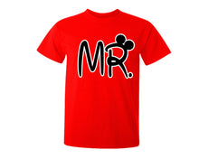 Load image into Gallery viewer, Red color MR design T Shirt for Man.