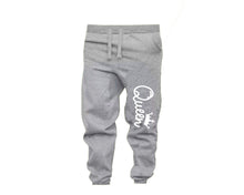 將圖片載入圖庫檢視器 Sports Grey color Queen design Jogger Pants for Woman