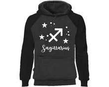 將圖片載入圖庫檢視器 Sagittarius Zodiac Sign hoodie. Black Charcoal Hoodie, hoodies for men, unisex hoodies