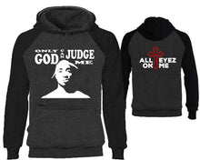Load image into Gallery viewer, Only God Can Judge Me designer hoodies. Black Charcoal Hoodie, hoodies for men, unisex hoodies