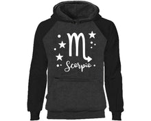 將圖片載入圖庫檢視器 Scorpio Zodiac Sign hoodie. Black Charcoal Hoodie, hoodies for men, unisex hoodies