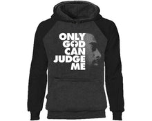 Load image into Gallery viewer, Only God Can Judge Me designer hoodies. Black Charcoal Hoodie, hoodies for men, unisex hoodies
