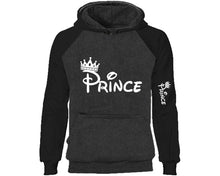 將圖片載入圖庫檢視器 Prince designer hoodies. Black Charcoal Hoodie, hoodies for men, unisex hoodies