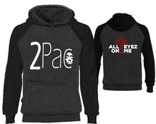 將圖片載入圖庫檢視器 Rap Hip-Hop R&B designer hoodies. Black Charcoal Hoodie, hoodies for men, unisex hoodies
