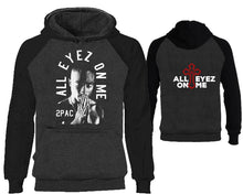 Load image into Gallery viewer, All Eyes On Me designer hoodies. Black Charcoal Hoodie, hoodies for men, unisex hoodies
