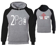 將圖片載入圖庫檢視器 Rap Hip-Hop R&B designer hoodies. Black Grey Hoodie, hoodies for men, unisex hoodies