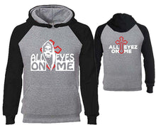 Load image into Gallery viewer, All Eyes On Me designer hoodies. Black Grey Hoodie, hoodies for men, unisex hoodies