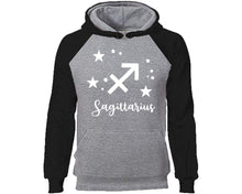 將圖片載入圖庫檢視器 Sagittarius Zodiac Sign hoodie. Black Grey Hoodie, hoodies for men, unisex hoodies
