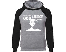 Load image into Gallery viewer, Only God Can Judge Me designer hoodies. Black Grey Hoodie, hoodies for men, unisex hoodies