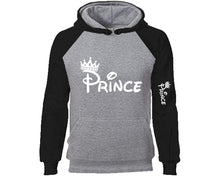 將圖片載入圖庫檢視器 Prince designer hoodies. Black Grey Hoodie, hoodies for men, unisex hoodies