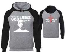 Load image into Gallery viewer, Only God Can Judge Me designer hoodies. Black Grey Hoodie, hoodies for men, unisex hoodies