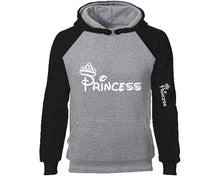 將圖片載入圖庫檢視器 Princess designer hoodies. Black Grey Hoodie, hoodies for men, unisex hoodies