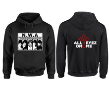 Load image into Gallery viewer, NWA designer hoodies. Black Hoodie, hoodies for men, unisex hoodies
