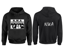 Load image into Gallery viewer, NWA designer hoodies. Black Hoodie, hoodies for men, unisex hoodies
