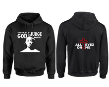 Load image into Gallery viewer, Only God Can Judge Me hoodie. Black Hoodie, hoodies for men, unisex hoodies