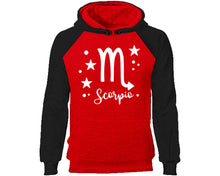 將圖片載入圖庫檢視器 Scorpio Zodiac Sign hoodie. Black Red Hoodie, hoodies for men, unisex hoodies
