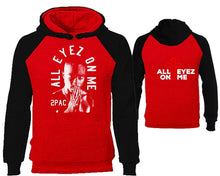 Load image into Gallery viewer, All Eyes On Me designer hoodies. Black Red Hoodie, hoodies for men, unisex hoodies