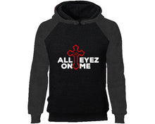 Load image into Gallery viewer, All Eyes On Me designer hoodies. Charcoal Black Hoodie, hoodies for men, unisex hoodies