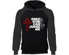 Load image into Gallery viewer, Only God Can Judge Me designer hoodies. Charcoal Black Hoodie, hoodies for men, unisex hoodies