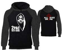 將圖片載入圖庫檢視器 Rap Hip-Hop R&B designer hoodies. Charcoal Black Hoodie, hoodies for men, unisex hoodies