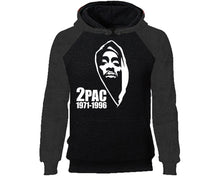 將圖片載入圖庫檢視器 Rap Hip-Hop R&B designer hoodies. Charcoal Black Hoodie, hoodies for men, unisex hoodies