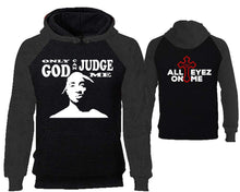 Load image into Gallery viewer, Only God Can Judge Me designer hoodies. Charcoal Black Hoodie, hoodies for men, unisex hoodies