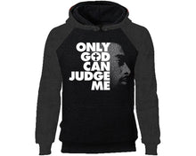 Load image into Gallery viewer, Only God Can Judge Me designer hoodies. Charcoal Black Hoodie, hoodies for men, unisex hoodies