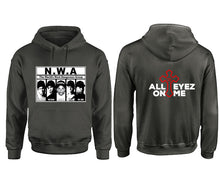 Load image into Gallery viewer, NWA designer hoodies. Charcoal Hoodie, hoodies for men, unisex hoodies