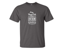 Load image into Gallery viewer, Difficult Roads Often Lead To Beautiful Destinations custom t shirts, graphic tees. Charcoal t shirts for men. Charcoal t shirt for mens, tee shirts.