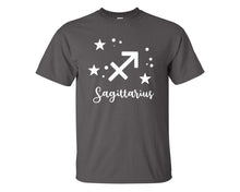 將圖片載入圖庫檢視器 Sagittarius custom t shirts, graphic tees. Charcoal t shirts for men. Charcoal t shirt for mens, tee shirts.
