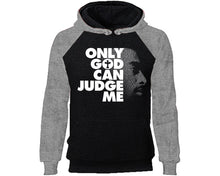 Load image into Gallery viewer, Only God Can Judge Me designer hoodies. Grey Black Hoodie, hoodies for men, unisex hoodies