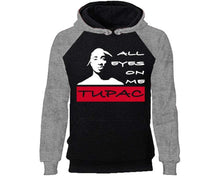 將圖片載入圖庫檢視器 All Eyes On Me designer hoodies. Grey Black Hoodie, hoodies for men, unisex hoodies