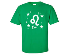 Load image into Gallery viewer, Leo custom t shirts, graphic tees. Irish Green t shirts for men. Irish Green t shirt for mens, tee shirts.