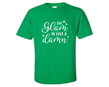 Load image into Gallery viewer, Too Glam To Give a Damn custom t shirts, graphic tees. Irish Green t shirts for men. Irish Green t shirt for mens, tee shirts.
