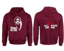 將圖片載入圖庫檢視器 Rap Hip-Hop R&B designer hoodies. Maroon Hoodie, hoodies for men, unisex hoodies