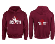 將圖片載入圖庫檢視器 All Eyes On Me hoodie. Maroon Hoodie, hoodies for men, unisex hoodies