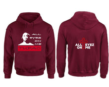 將圖片載入圖庫檢視器 All Eyes On Me hoodie. Maroon Hoodie, hoodies for men, unisex hoodies