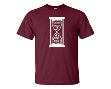 Load image into Gallery viewer, Good Things Take Time custom t shirts, graphic tees. Maroon t shirts for men. Maroon t shirt for mens, tee shirts.