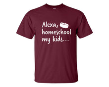 將圖片載入圖庫檢視器 Homeschool custom t shirts, graphic tees. Maroon t shirts for men. Maroon t shirt for mens, tee shirts.