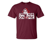 Load image into Gallery viewer, All Eyes On Me custom t shirts, graphic tees. Maroon t shirts for men. Maroon t shirt for mens, tee shirts.