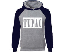 將圖片載入圖庫檢視器 Rap Hip-Hop R&B designer hoodies. Navy Blue Grey Hoodie, hoodies for men, unisex hoodies