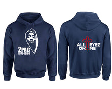 將圖片載入圖庫檢視器 Rap Hip-Hop R&B designer hoodies. Navy Blue Hoodie, hoodies for men, unisex hoodies