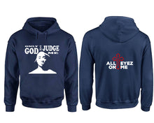 Load image into Gallery viewer, Only God Can Judge Me hoodie. Navy Blue Hoodie, hoodies for men, unisex hoodies