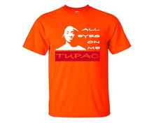 Load image into Gallery viewer, All Eyes On Me custom t shirts, graphic tees. Orange t shirts for men. Orange t shirt for mens, tee shirts.