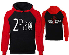 將圖片載入圖庫檢視器 Rap Hip-Hop R&B designer hoodies. Red Black Hoodie, hoodies for men, unisex hoodies